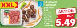 Kaufland K-PURLAND Hackfleisch gemischt XXL Angebot