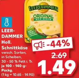 Kaufland LEERDAMMER Holl. Schnittkäse Angebot