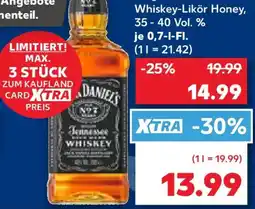 Kaufland JACK DANIEL'S Tennessee Whiskey Angebot