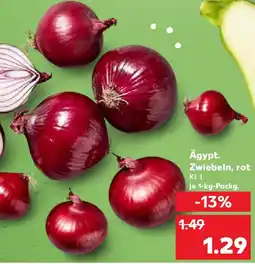 Kaufland Ägypt. Zwiebeln, rot Angebot