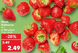 Kaufland Dtsch. Erdbeeren Angebot