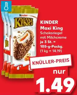Kaufland KINDER Maxi King Angebot