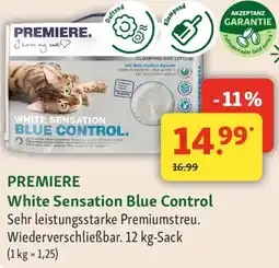 Fressnapf PREMIERE White Sensation Blue Control Angebot