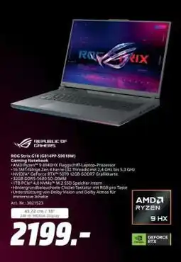 MediaMarkt ROG Strix G18 (G814P9-59018W) Angebot