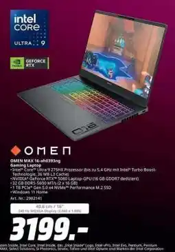 MediaMarkt OMEN MAX 16-kh0399ng Angebot