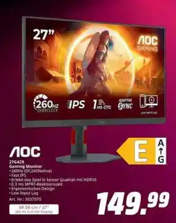 MediaMarkt AOC 27G4ZR Angebot