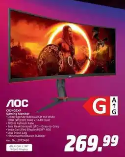 MediaMarkt AOC CU34G2XP Angebot