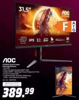 MediaMarkt AOC U32G4U Dual-Frame Angebot
