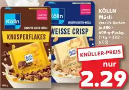 Kaufland KÖLLN Müsli Angebot