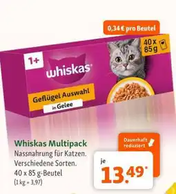 Fressnapf Whiskas Multipack Angebot
