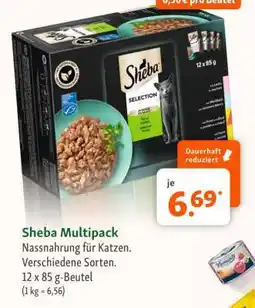 Fressnapf Sheba Multipack Angebot