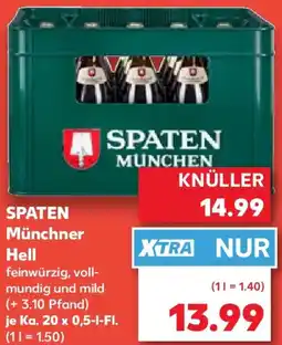 Kaufland SPATEN Münchner Hell Angebot