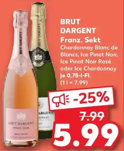 Kaufland BRUT DARGENT Franz. Sekt Angebot