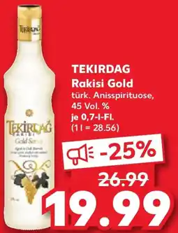 Kaufland TEKIRDAG Rakisi Gold Angebot