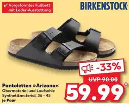Kaufland BIRKENSTOCK Pantoletten Arizona Angebot