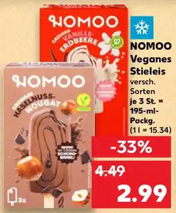 Kaufland NOMOO Veganes Stieleis Angebot