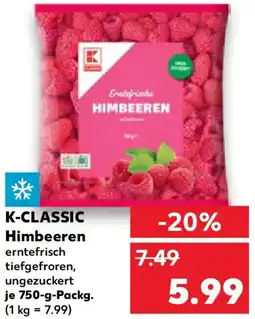 Kaufland K-CLASSIC Himbeeren Angebot