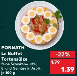 Kaufland PONNATH Le Buffet Tortensülze Angebot