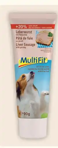 Fressnapf MultiFit Leberwurst Angebot