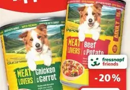 Fressnapf Josera Nassfutter Meat Lovers Menu Angebot