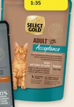 Fressnapf SelectGold Acceptance Adult Huhn & Leber Angebot