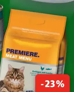 Fressnapf Premiere Tierbedarf Adult Meat Menu Trockennahrung Angebot