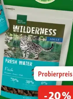 Fressnapf Real Nature Katzen-Trockennahrung Wilderness Angebot