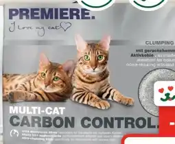 Fressnapf Premiere Tierbedarf Multi-Cat Carbon Control Angebot