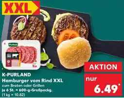 Kaufland K-PURLAND Hamburger vom Rind XXL Angebot