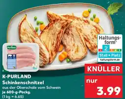 Kaufland K-PURLAND Schinkenschnitzel Angebot
