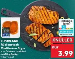Kaufland K-PURLAND Rückensteak Mediterran Style Angebot