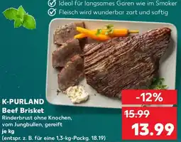 Kaufland K-PURLAND Beef Brisket Angebot