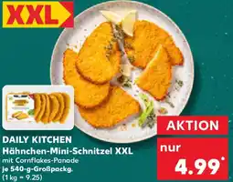Kaufland DAILY KITCHEN Hähnchen-Mini-Schnitzel XXL Angebot