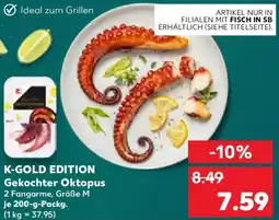 Kaufland K-GOLD EDITION Gekochter Oktopus Angebot