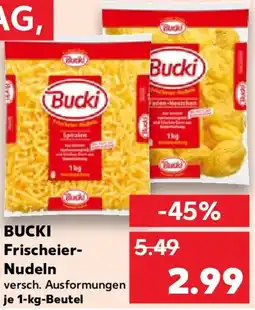 Kaufland BUCKI Frischeier Nudeln Angebot