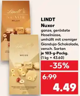 Kaufland LINDT Nuxor Angebot
