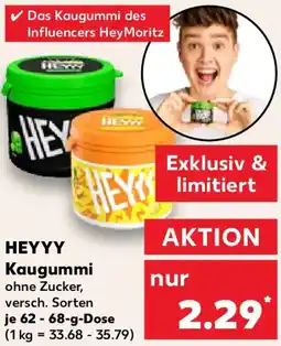 Kaufland HEYYY Kaugummi Angebot