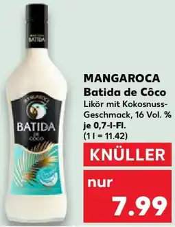 Kaufland MANGAROCA Batida de Côco Angebot