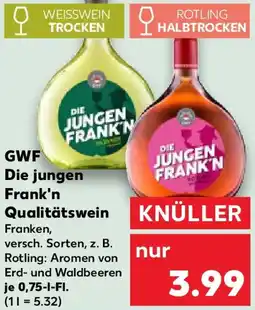 Kaufland GWF Die jungen Frank'n Qualitätswein Angebot