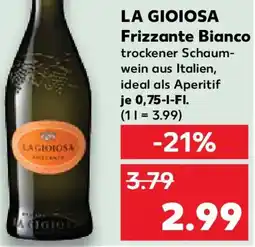 Kaufland LA GIOIOSA Frizzante Bianco Angebot