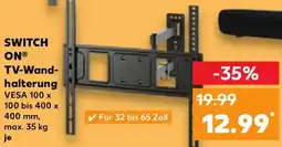 Kaufland SWITCH ON TV-Wandhalterung Angebot