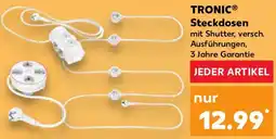 Kaufland TRONIC Steckdosen Angebot