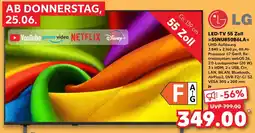Kaufland LG LED-TV 55 Zoll 55NU850B6LA Angebot