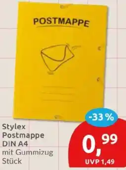 Budni Stylex Postmappe DIN A4 Angebot
