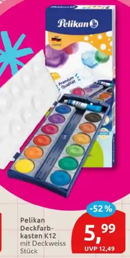 Budni Pelikan Deckfarbkasten K12 Angebot