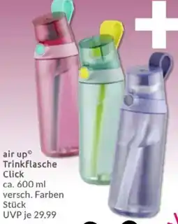 Budni air up Trinkflasche Click Angebot
