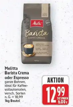 E-Center Melitta barista crema Angebot
