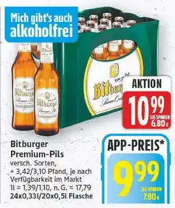 E-Center Bitburger premium pils Angebot