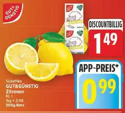 E-Center Gut&günstig zitronen Angebot