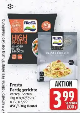 E-Center Frosta fertiggerichte Angebot
